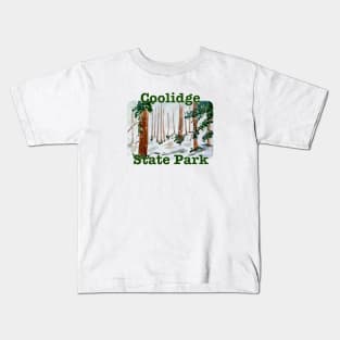 Coolidge State Park, Vermont Kids T-Shirt